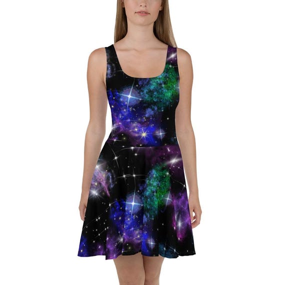 Galaxy skater dress discount