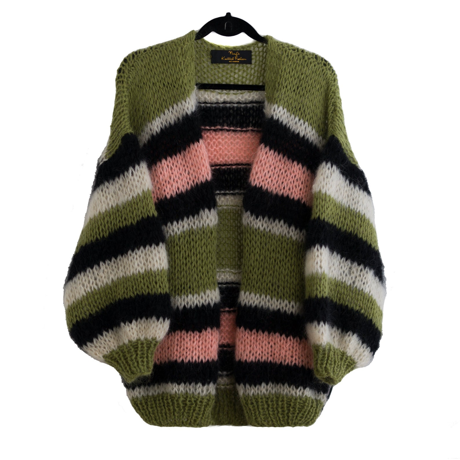 Light Mohair Tie String Cardigan