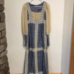 Gunne Sax maxi dress