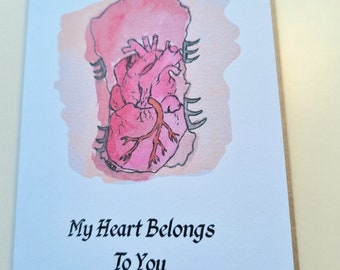 I Heart You - Greeting Card