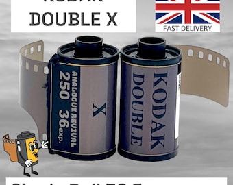 Kodak Double X B&W 35mm Film 36 Exposures