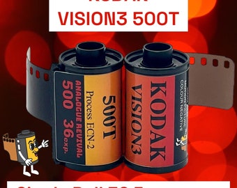 Kodak Vision3 500T 35mm Film 36 Exposures