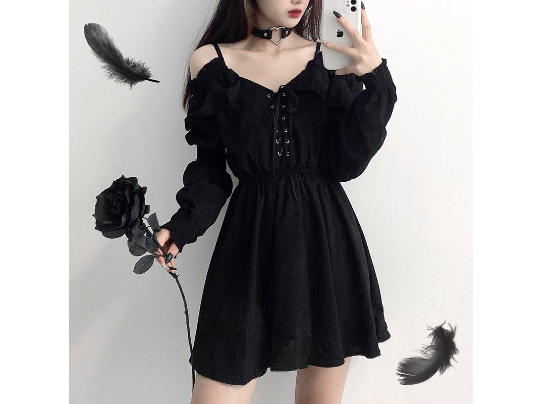 WPYYI Couple Matching Clothes College Black Dress Korean Fashion Long  Sleeve Shirts Young Women Outfits Wear Set (Color : B, Size : Man XXL Code)  : Amazon.ca: Clothing, Shoes & Accessories