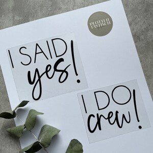 DIY IRON-ON TRANSFER | sets | Bachelor Party | JGA t-shirts