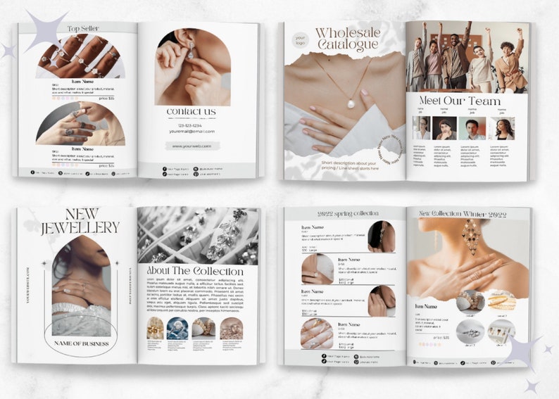 Editable Wholesale Line Sheet Template Canva Wholesale Etsy UK