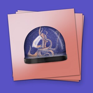 Boule à plancton - Carte 15x15cm