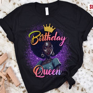 Birthday Queen PNG, Melanin Queen PNG, Afro Hair, Afro Girl, Black Woman Sublimation, Mad Hustle, Dope Soul, afro women