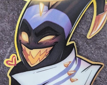 Hazbin Hotel Adam 3" Vinyl Sticker