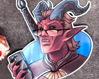 Zevlor Baldurs Gate 3 Sticker l BG3 D&D Vinyl  3"