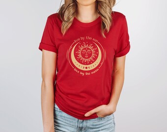Sun and Moon T-Shirt: Celestial Witchy Tee