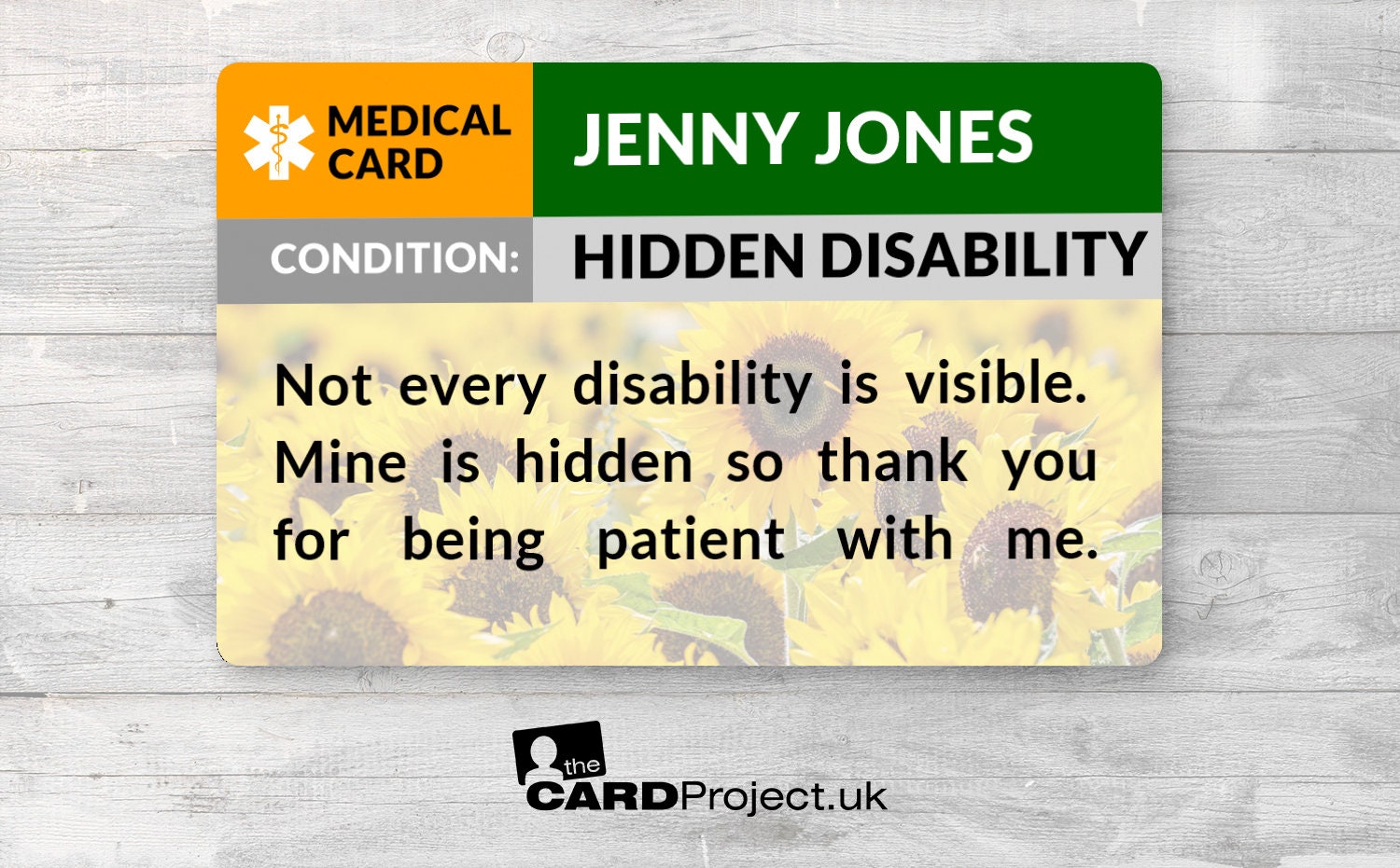 National Disability Id Card