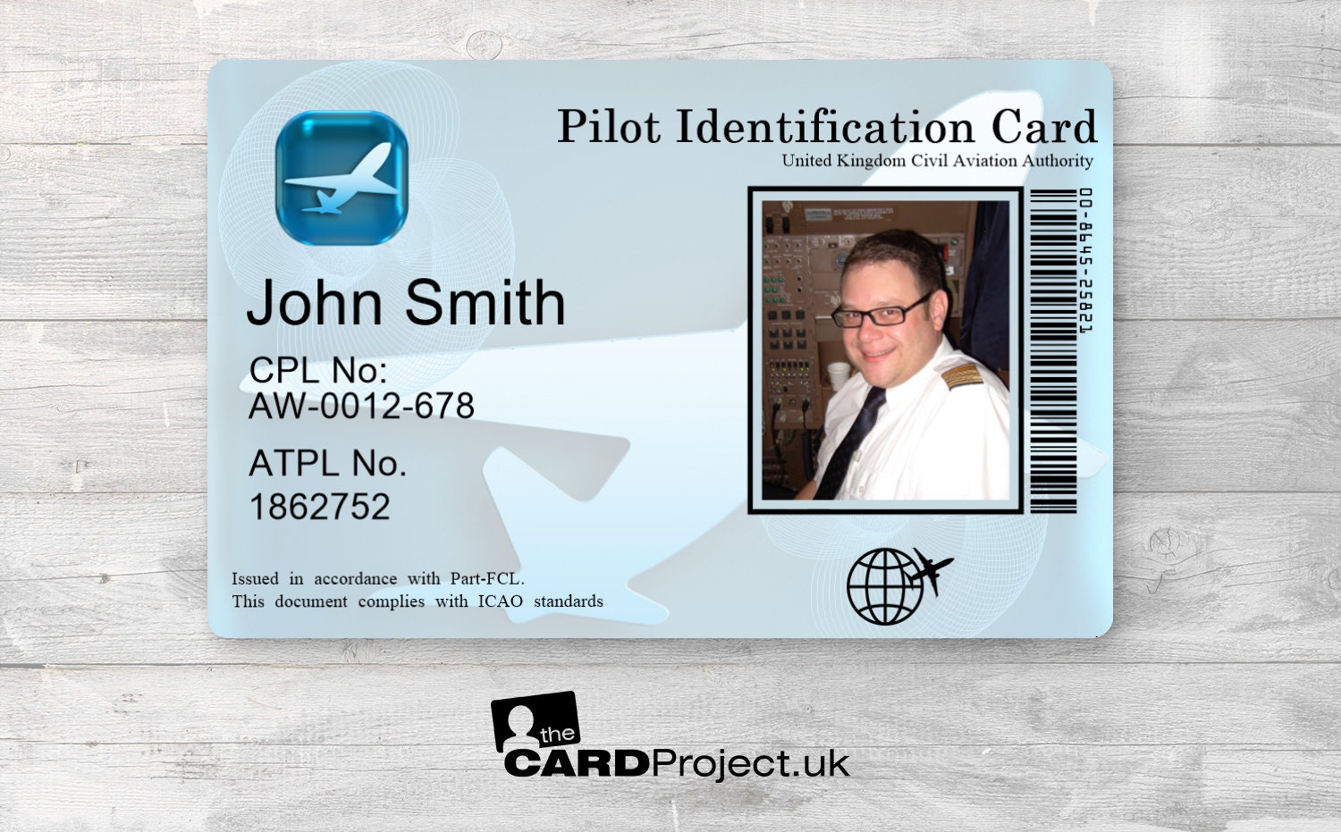 Pilot Id Card Holder