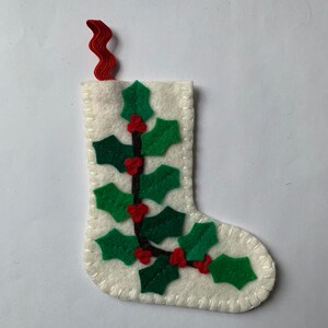 Mini Meia Holly - personalizável! (5&quot;x4&quot;)