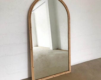 jongen dubbel Kleuterschool Arched floor mirror | Etsy