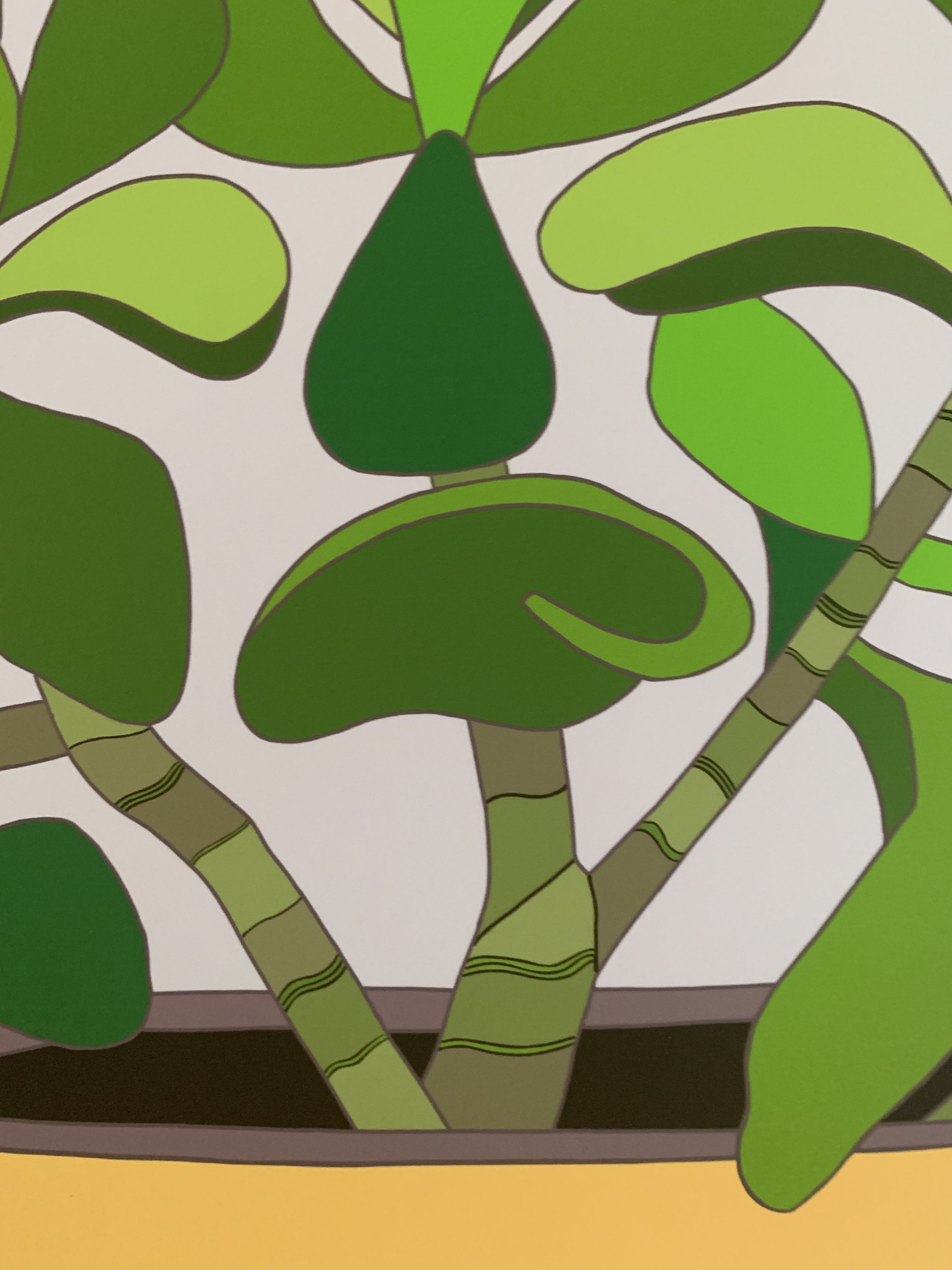 Jade Plant, Jade Plant Art Print, Houseplant, Wall Art, Potted Plants ...