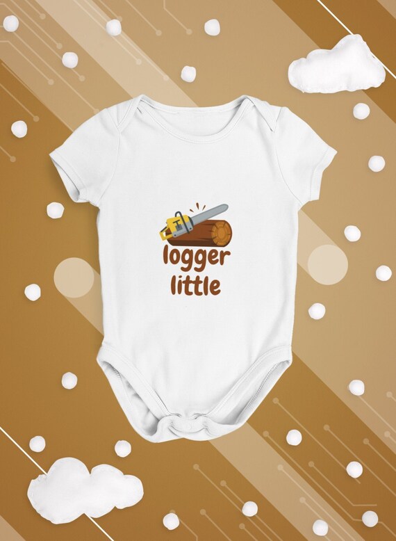 Lumberjack Little Logger Bodysuit. Unisex Baby Clothing. Gift for Newborn Preemie Babies Toddler Infant Lumberjack Lovers Etsy Canada