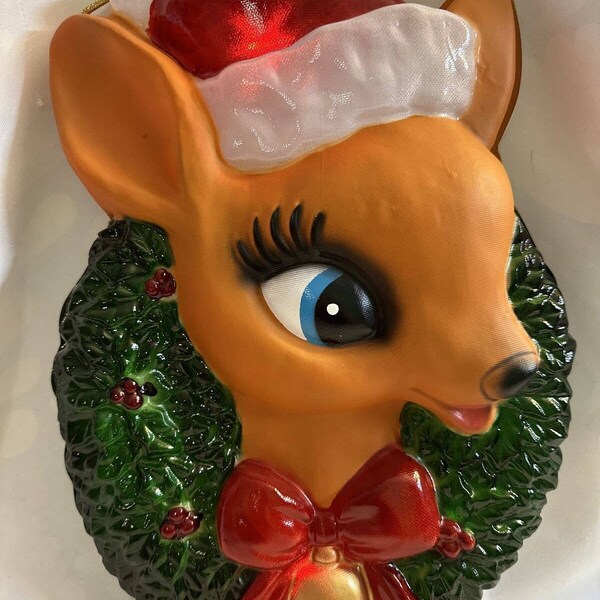 Blow Molds Reindeer Etsy