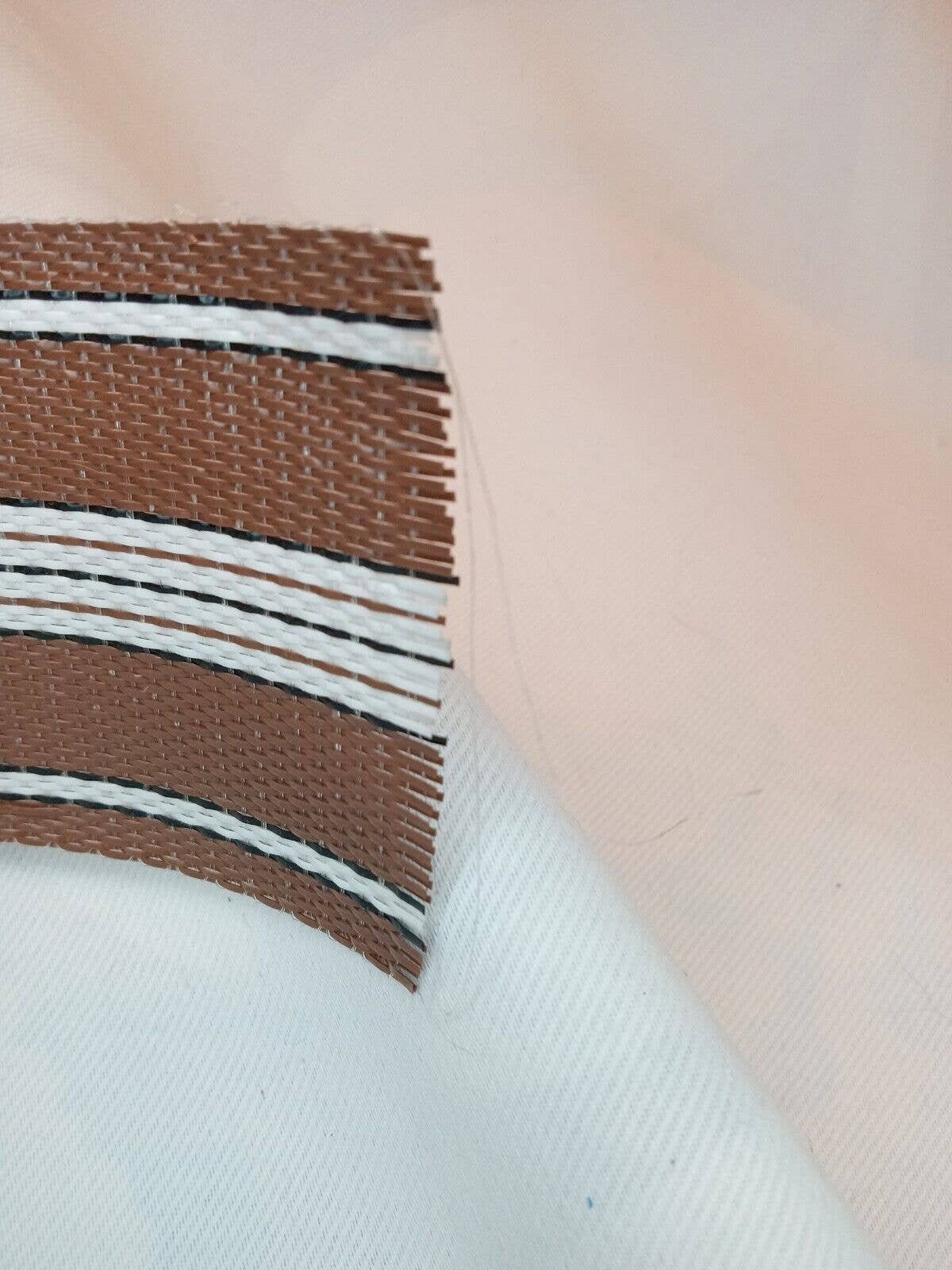 Vintage Lawn Chair bing Roll Dark Brown White Etsy