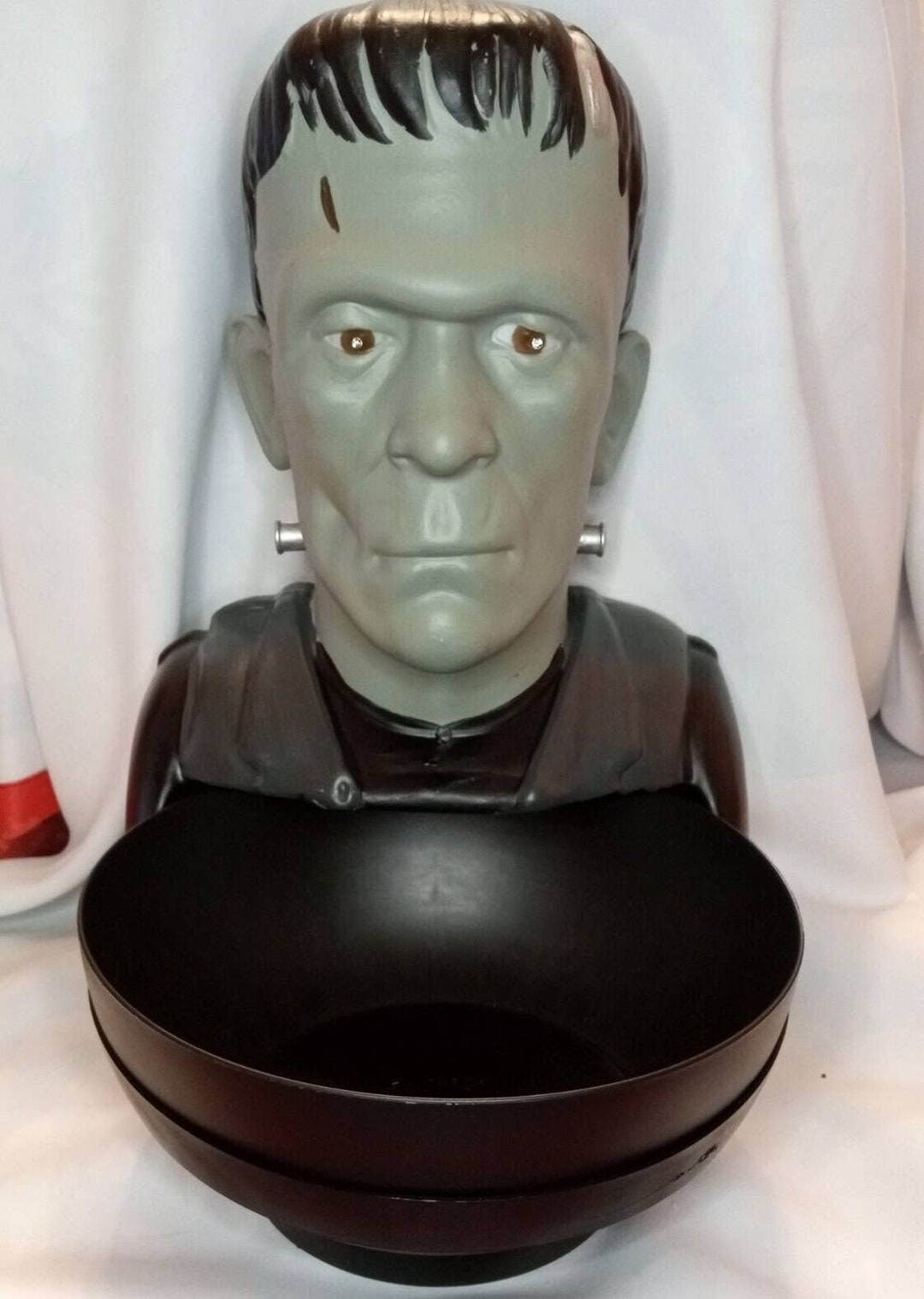 Gemmy Frankenstein Halloween Candy Bowl Universal Monsters Etsy