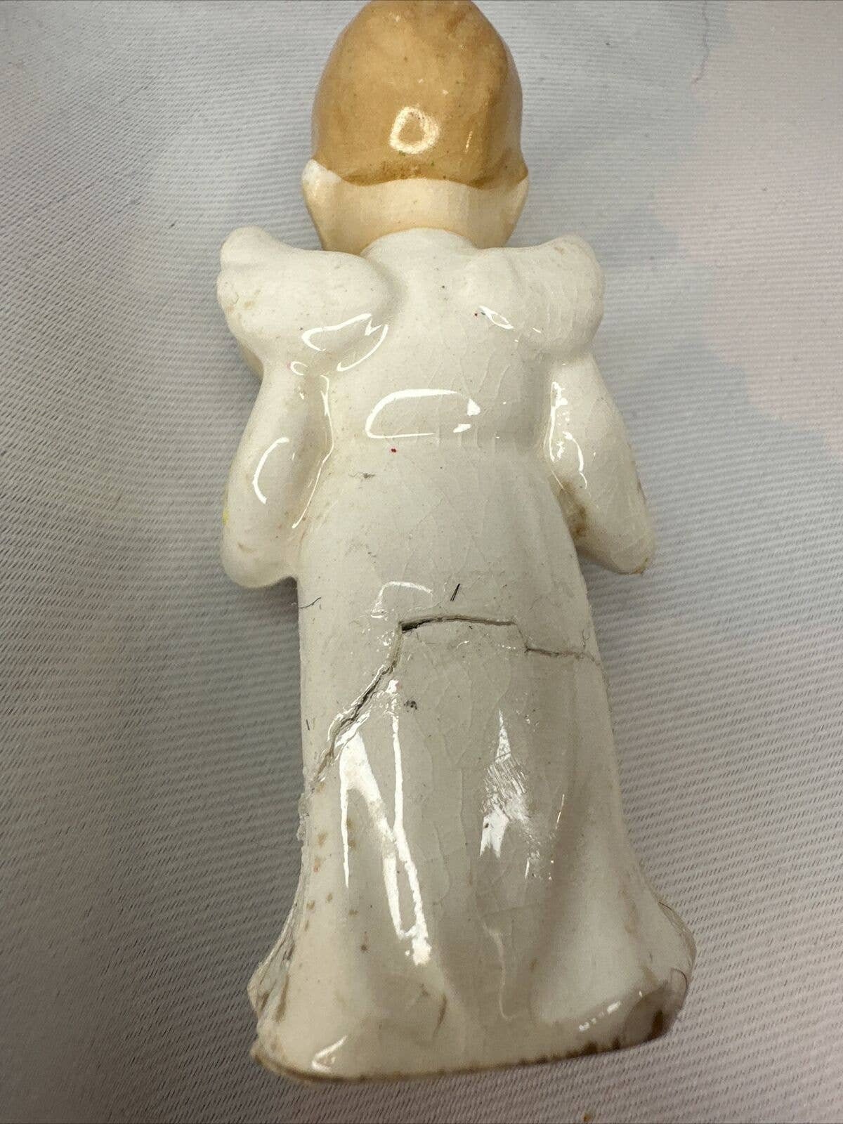 Vintage Christmas Noel Angel Figurines Set of 4 Candleholder Etsy