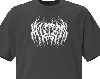 Alief Metal Shirt Dark Oversized - Print on Demand
