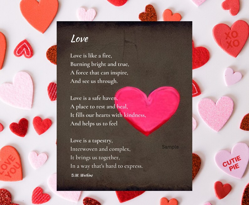 Love/poem/printable Poem/poem Printable/poem Print - Etsy