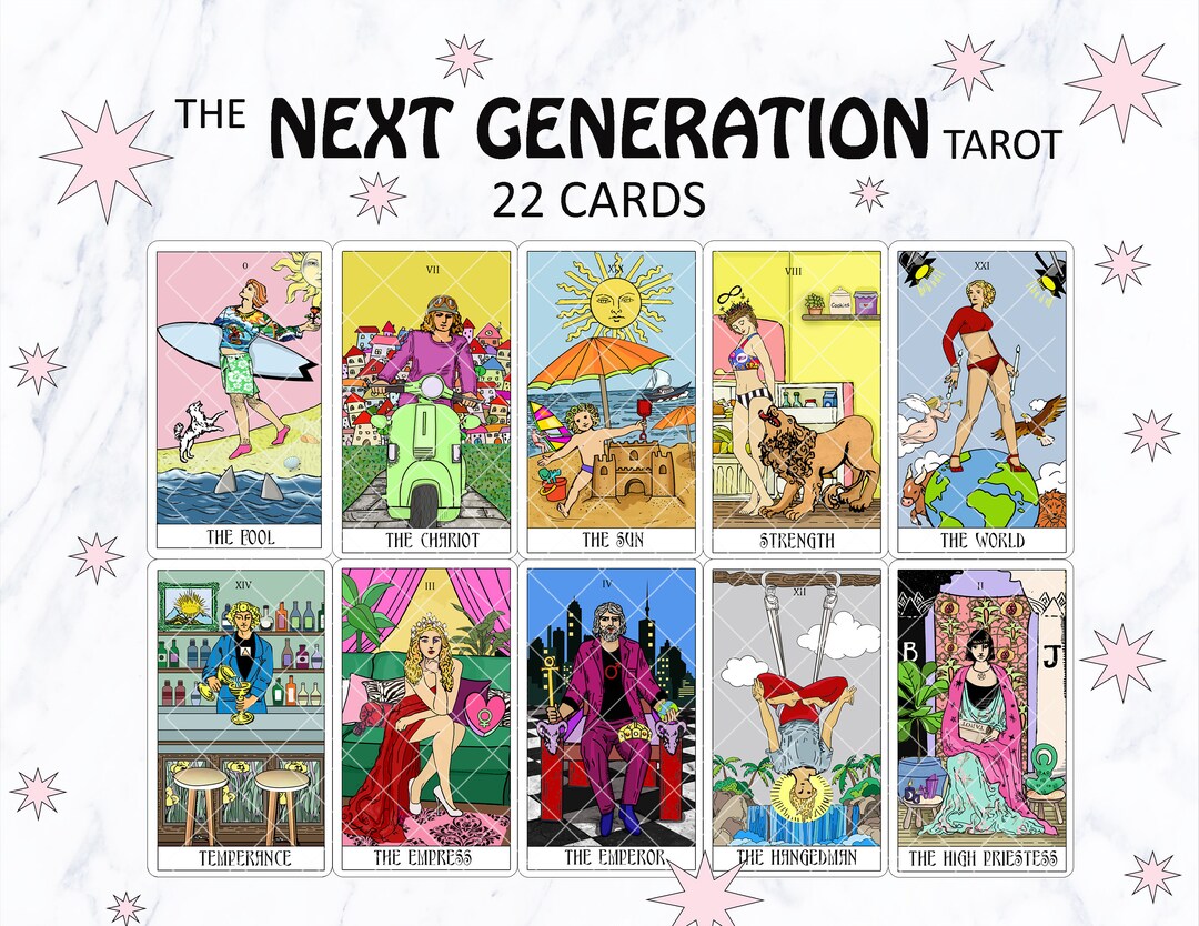 Tarot Cards the Next Generation Tarot Deck Tarot Deck Divination