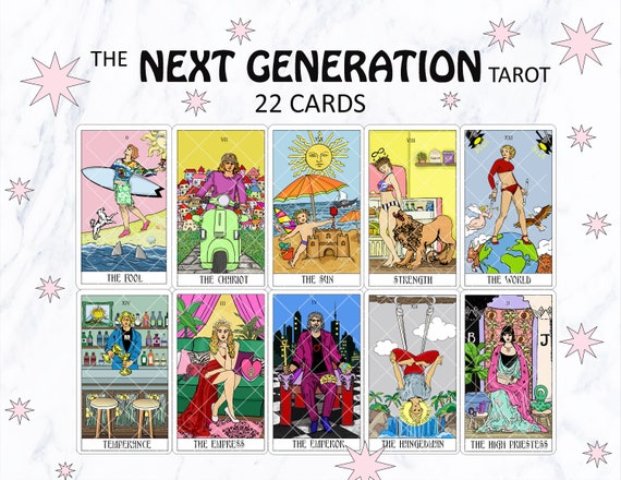 Buy Cards the Next Deck Tarot Deck Online in India Etsy