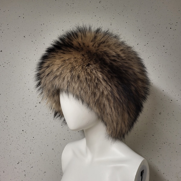 SAGA finnraccoon fur hat