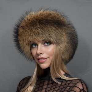 Finnraccoon fur headband