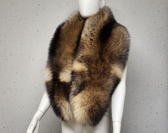 Finnraccoon fur stole