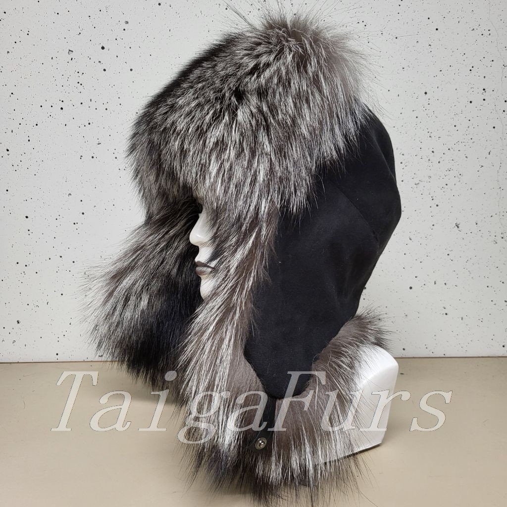 Silver Fox Fur Ushanka [SAGA]