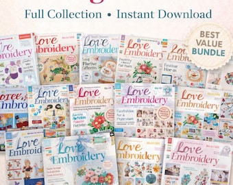 Magazines Embroidery - Complete Collection - Spring embroidery