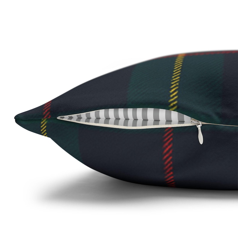 Preppy Plaid Pillow Covers | Tartan Plaid Decor | Throw Pillow Cover | Christmas Pillow image 3
