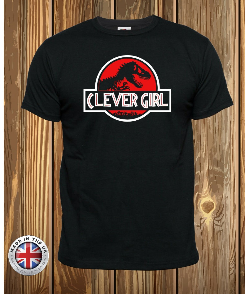 Womens Charcoal Marl Jurassic Park Logo Boyfriend T Shirt at  Women's  Clothing store