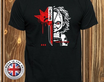 Chucky T-Shirt: Kinderspiel Horror T-Shirt - 'Friends Til The End'