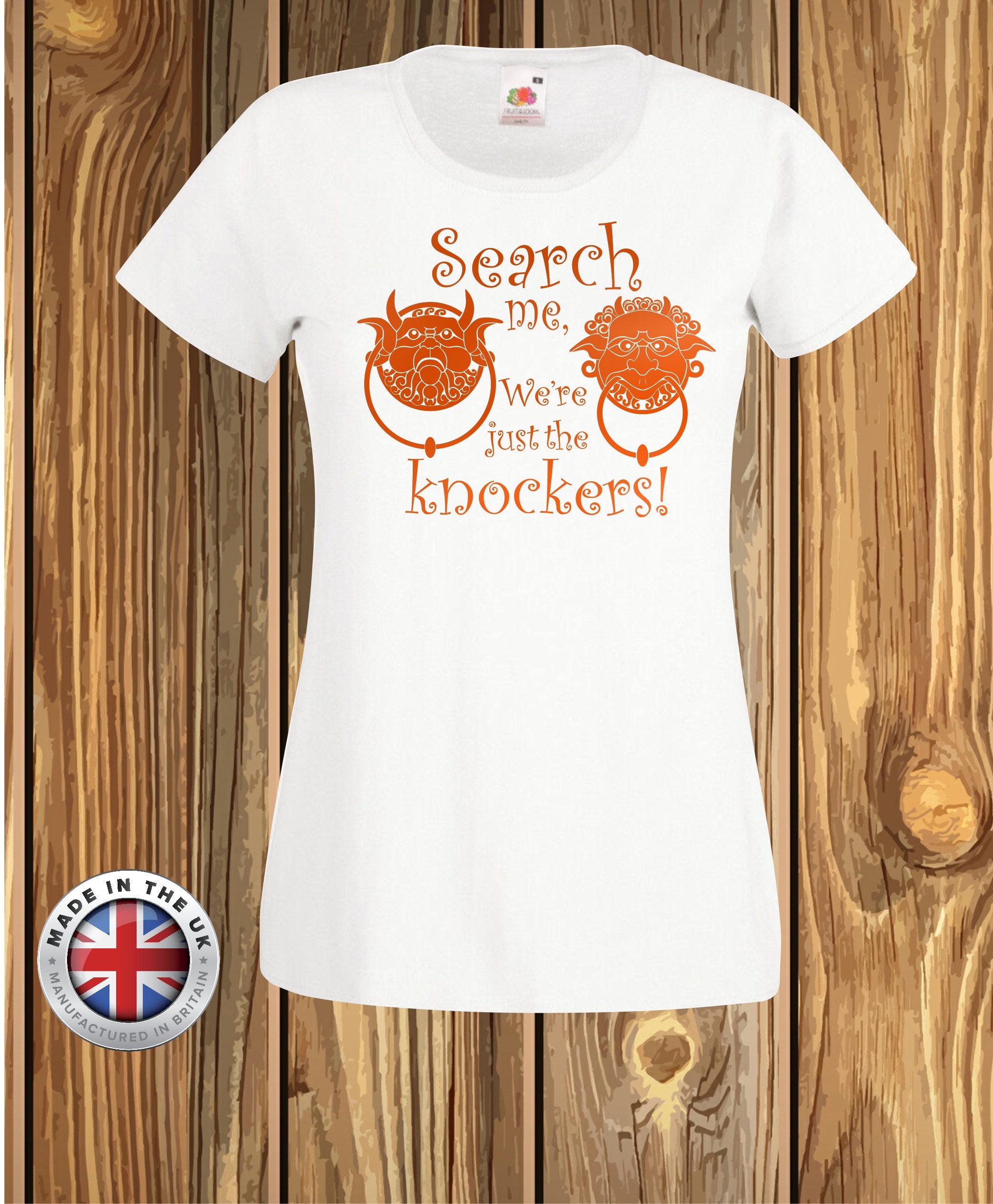 Labyrinth Knockers 'don't Ask Me, We're Just Knockers' Black or White T