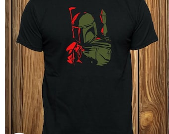 T-shirt Boba Fett, t-shirt unisexe Mandalorian Star Wars