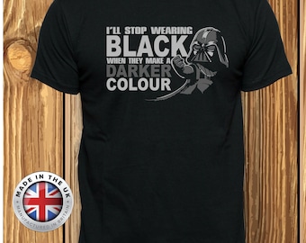 Camiseta Darth Vader: Camiseta gráfica de Star Wars, unisex y ajustada