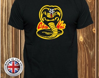 Cobra Kai T-Shirt: Karate Kid Dojo Snake Tee