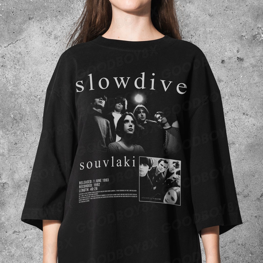 slowdive Tシャツ L souvlaki 黒 Slowdive Shirt , Slowdive Rock Band Unisex Shirt , Music
