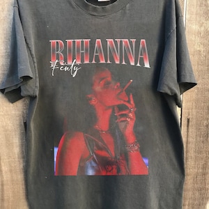 Rihanna Badgal T-shirt , Vintage 90&#39;s Rihanna T-shirt ,Hip Hop Rap Tour t shirt, bad girl riri T-Shirt Gift for men women unisex tee