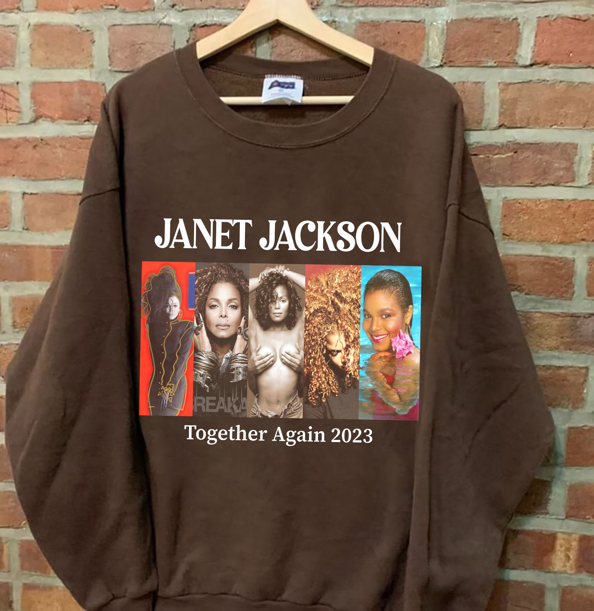 Discover Camiseta Janet Jackson Together Again Tour 2023 The Queen Of Pop para Hombre Mujer