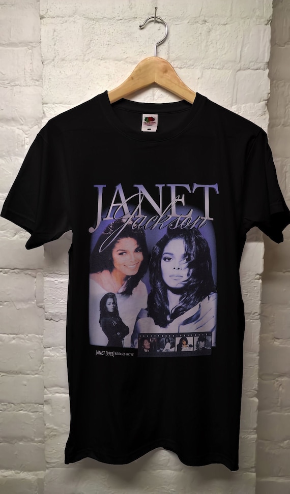 Vintage Style Janet Jackson T Shirt, Janet Jackson Rap T Shirts