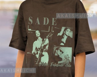 Sade Helen Folasade Adu T Shirt ,Sade Love Deluxe T shirt, Sade 90s vintage t-shirt Gift For men women unisex t-shirt