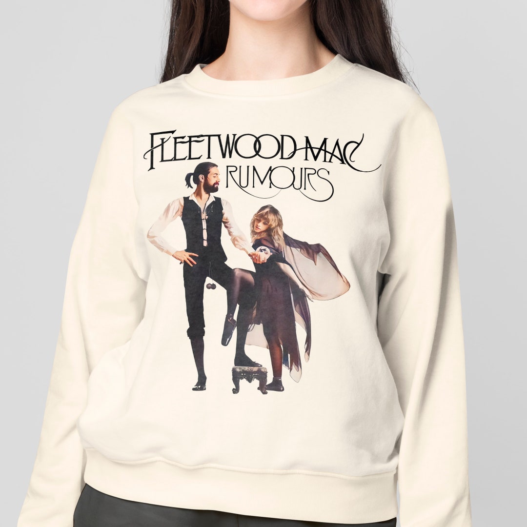 Fleetwood Mac Rumours Sketch Official T-Shirt - Men's & Unisex Band Tee, 100% Cotton
