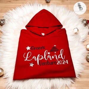 Lappland Hoodies, personalisierte Lappland Hoodies, Lappland, Familie passende Hoodies, Lappland Reveal, Lappland Geschenke, Weihnachten,