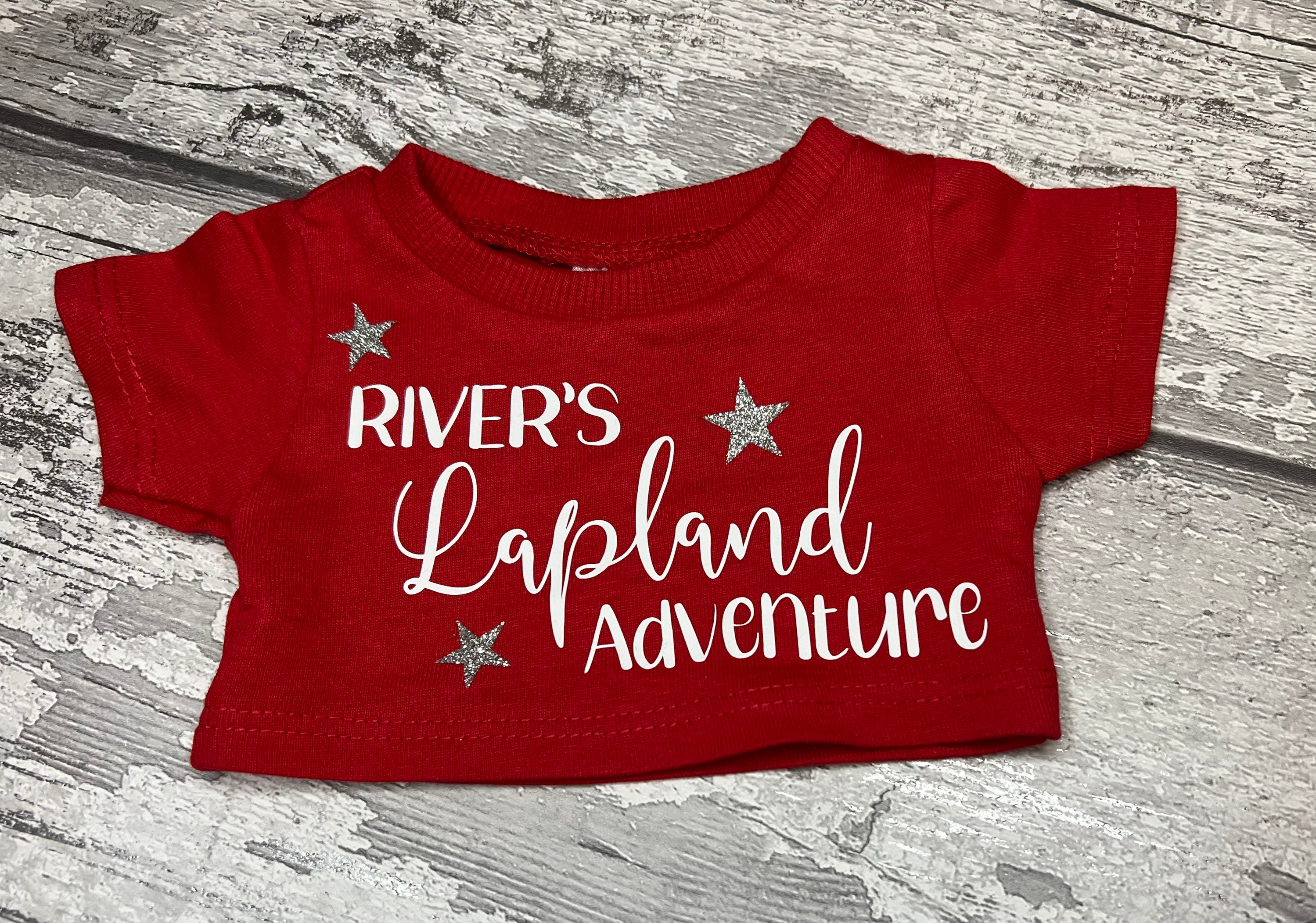 Personalised Lapland Reindeer Teddy Lapland Lapland Reveal Etsy UK