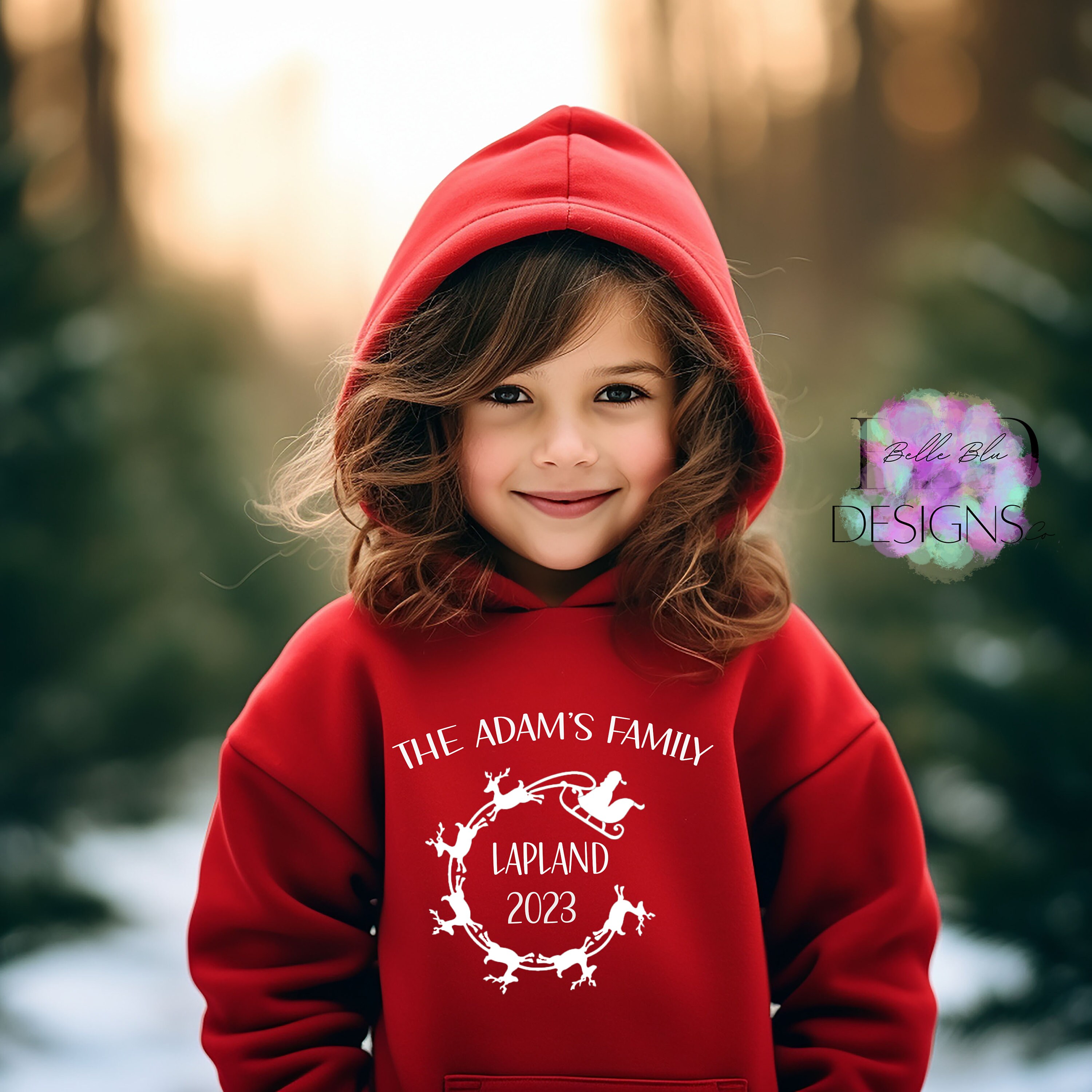 Christmas Girls Lapland Lapland, Boys - Reveal, Hoodie, Jumpers, Lapland, Lapland, Hoodies, Lapland Etsy Lapland