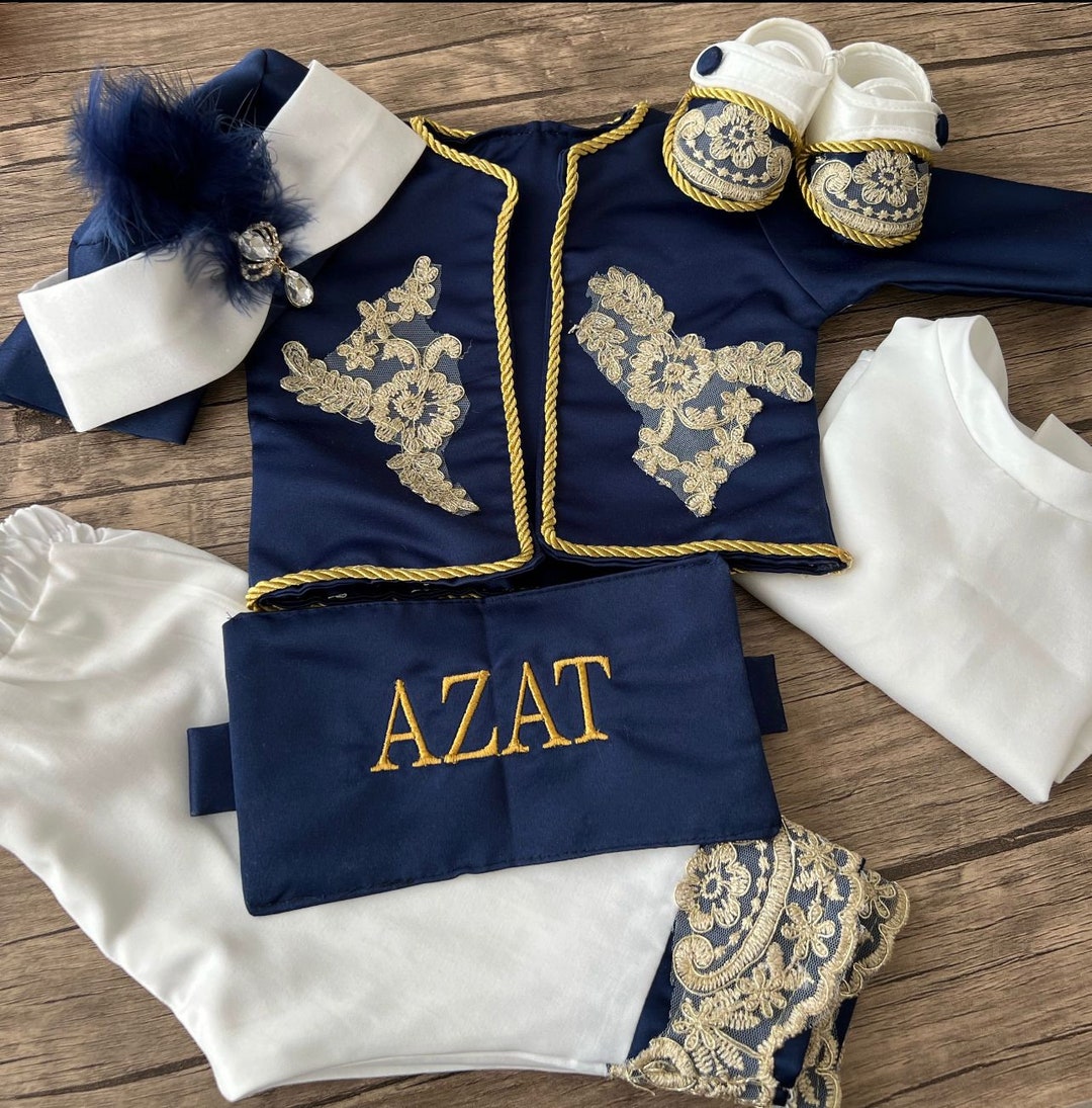 Personalized Navy Blue Toddler Clothes Suit Baby Boy Luxury Etsy